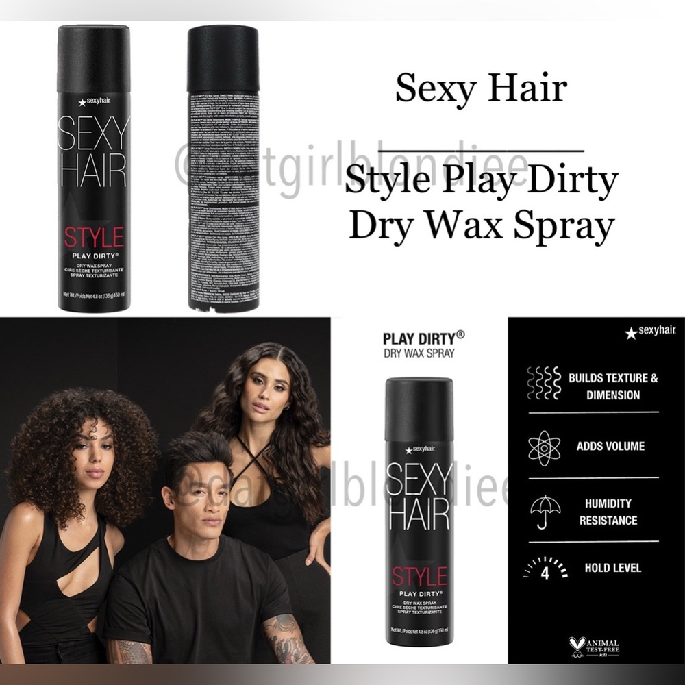 Sexy Hair: Style Play Dirty Dry Wax Spray